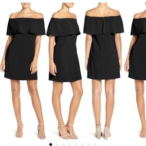 Charles Henry off the shoulder dress